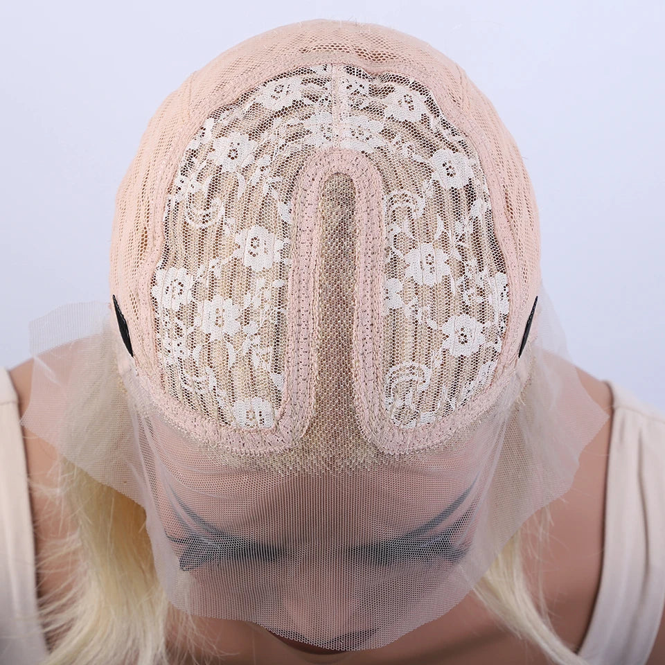 613 Blonde Lace Front  Human Hair Wigs