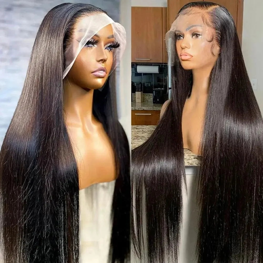 Bone Straight Lace Frontal Wigs