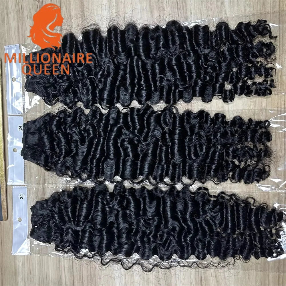 Burmese Raw Curly Hair Bundles
