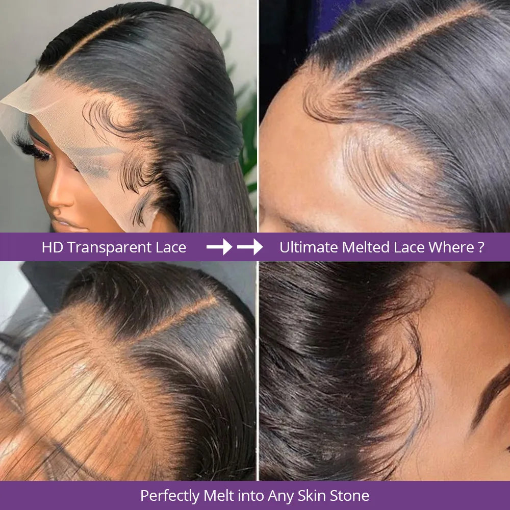 Bone Straight Lace Frontal Wigs