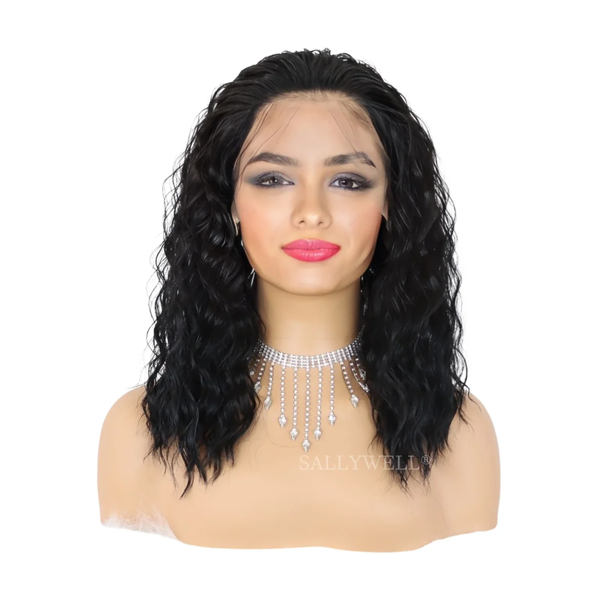 Deep Curly Short glueless Bob Wig