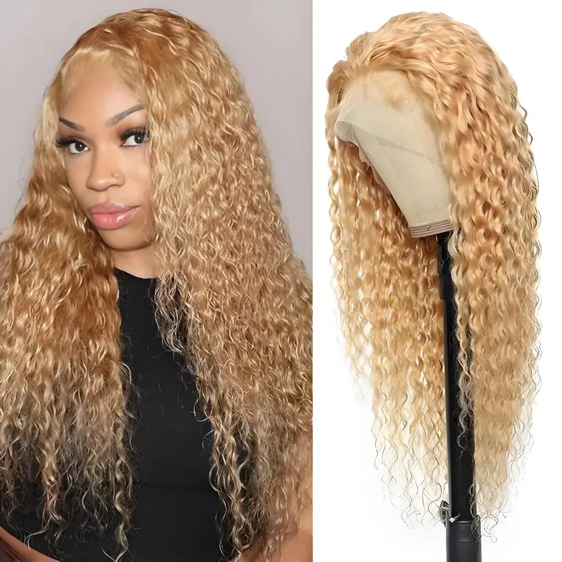 Honey Blonde 13x4 HD Lace Front Wig