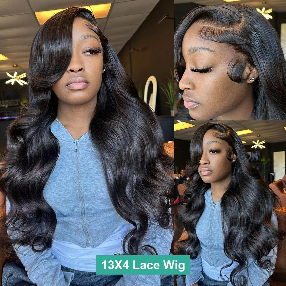 30 40 Inch 13X6 Body Wave Human Hair Wigs