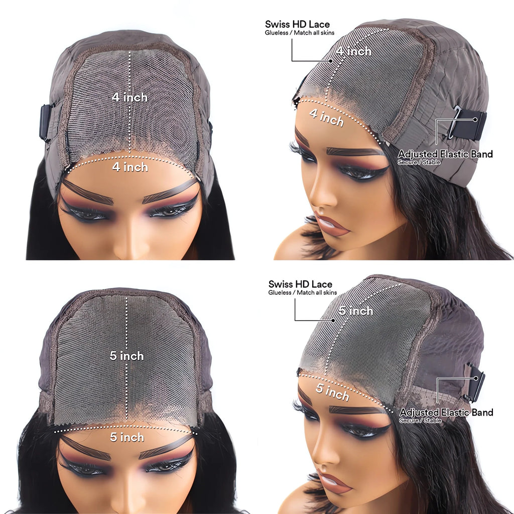 Body wave Wigs Glueless Wig Human Hair