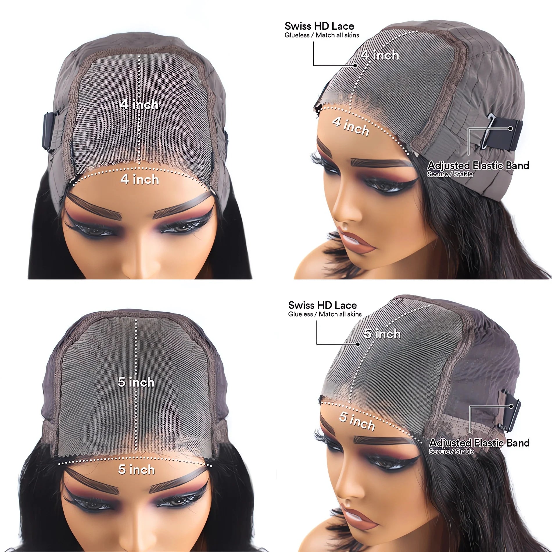 Body wave Wigs Glueless Wig Human Hair