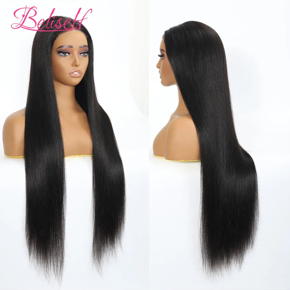 Lace Front Bone Straight Frontal Wig